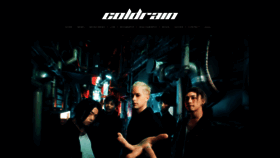 What Coldrain.jp website looked like in 2021 (3 years ago)