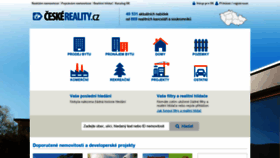 What Ceskereality.cz website looked like in 2021 (3 years ago)