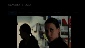 What Claudettelilly.com website looked like in 2021 (4 years ago)