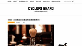 What Cyclopsbrand.com website looked like in 2021 (3 years ago)