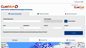 What Clarmap.com website looked like in 2021 (4 years ago)