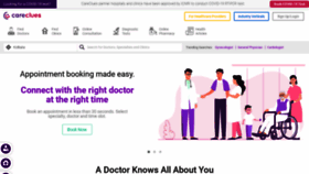 What Careclues.com website looked like in 2021 (3 years ago)