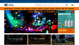 What Calcuttaelectronics.com website looked like in 2021 (3 years ago)