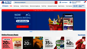 What Carrefouruae.com website looked like in 2021 (3 years ago)