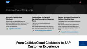 What Clicktools.com website looked like in 2021 (3 years ago)