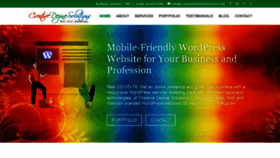 What Creativedezinesolutions.com website looked like in 2021 (3 years ago)