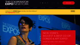 What Coopexpofall.com website looked like in 2021 (3 years ago)