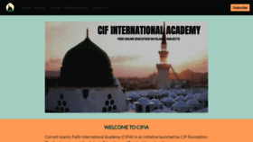 What Cifiaonline.com website looked like in 2021 (3 years ago)