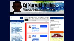 What Cgnarzuki.com website looked like in 2021 (3 years ago)