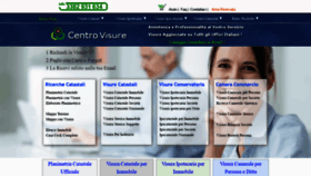What Centrovisure.it website looked like in 2021 (3 years ago)