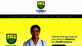 What Csmsj.edu.jm website looked like in 2021 (3 years ago)