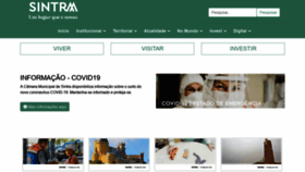 What Cm-sintra.pt website looked like in 2021 (3 years ago)