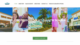 What Crossroadssantamaria.com website looked like in 2021 (3 years ago)