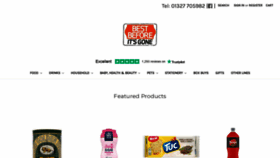 What Cheapfood.co.uk website looked like in 2021 (3 years ago)