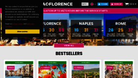 What Ciaoflorence.it website looked like in 2021 (3 years ago)