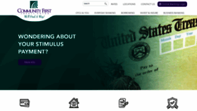 What Communityfirstcu.org website looked like in 2021 (3 years ago)