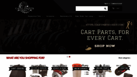 What Cartpartsdirect.com website looked like in 2021 (3 years ago)