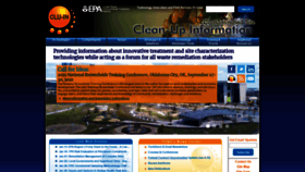 What Clu-in.org website looked like in 2021 (3 years ago)