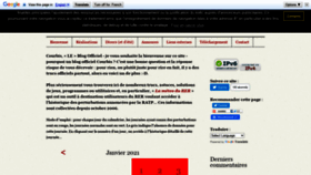 What Courbis.fr website looked like in 2021 (3 years ago)