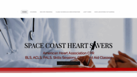 What Cprspacecoast.com website looked like in 2021 (3 years ago)