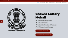 What Chawlalottery.com website looked like in 2021 (3 years ago)