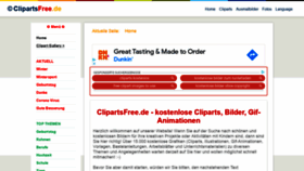 What Clipartsfree.de website looked like in 2021 (3 years ago)
