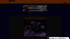 What Casabienetre.fr website looked like in 2021 (3 years ago)
