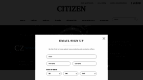 What Citizenwatch.co.uk website looked like in 2021 (3 years ago)