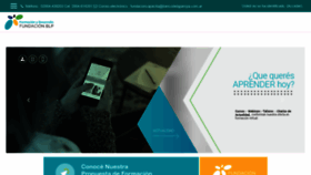 What Capacitacionfundacionbancopampa.com.ar website looked like in 2021 (3 years ago)