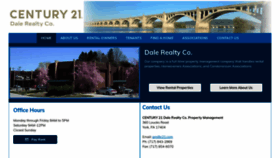What Century21dalepm.com website looked like in 2021 (3 years ago)