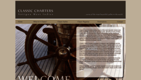 What Classiccharters.com website looked like in 2021 (3 years ago)