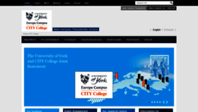 What Citycollege.eu website looked like in 2021 (3 years ago)