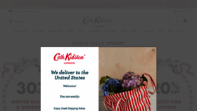 What Cathkidston.com website looked like in 2021 (3 years ago)