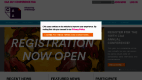 What Collegeart.org website looked like in 2021 (3 years ago)
