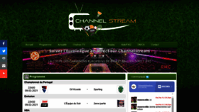 What Channelstream.watch website looked like in 2021 (3 years ago)