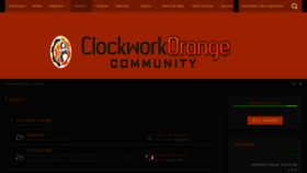 What Clockwork-orange.co website looked like in 2021 (3 years ago)