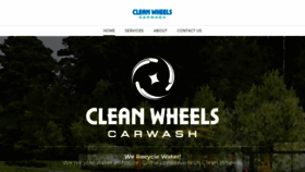 What Cleanwheelswash.com website looked like in 2021 (4 years ago)