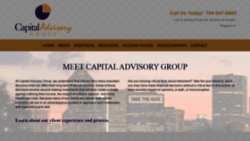 What Capitaladvisorygroup.net website looked like in 2021 (3 years ago)