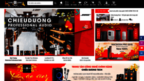 What Chieuduong.vn website looked like in 2021 (3 years ago)