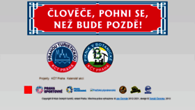 What Clovecepohnise.cz website looked like in 2021 (3 years ago)