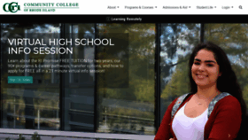 What Ccri.edu website looked like in 2021 (3 years ago)