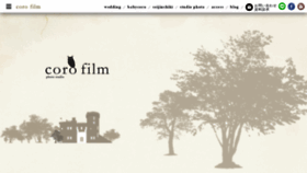 What Corofilm.com website looked like in 2021 (3 years ago)