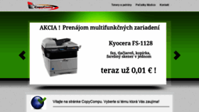 What Copycomp.sk website looked like in 2021 (3 years ago)