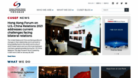 What Cusef.org.hk website looked like in 2021 (3 years ago)