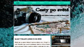 What Cestyposvete.cz website looked like in 2021 (3 years ago)