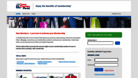 What Crosscountryperks.com website looked like in 2021 (3 years ago)