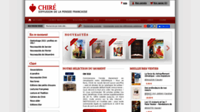 What Chire.fr website looked like in 2021 (3 years ago)