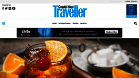 What Cntraveller.in website looked like in 2021 (3 years ago)