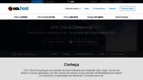 What Clouduol.com.br website looked like in 2021 (3 years ago)
