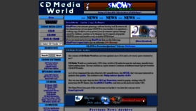 What Cdmediaworld.com website looked like in 2021 (3 years ago)